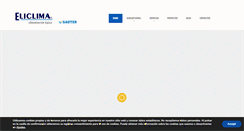 Desktop Screenshot of eliclima.com